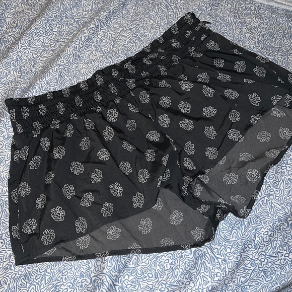 aerie Intimates & Sleepwear Aerie Pj Shorts 0 Polyester Gray